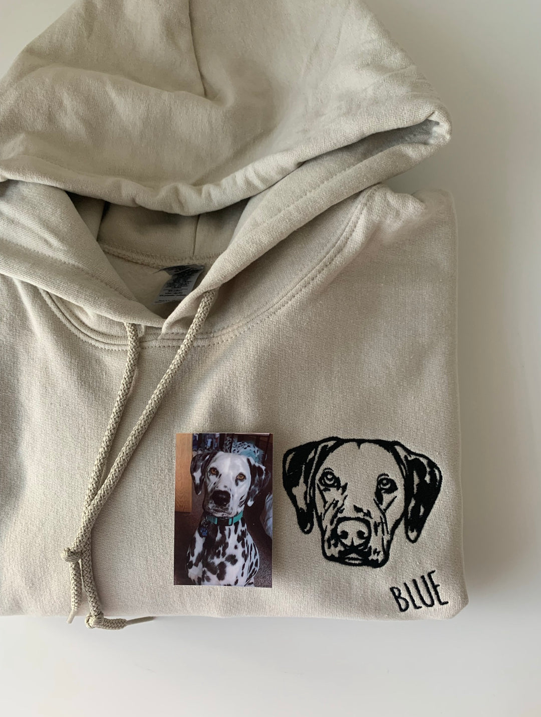 Custom Pet Portrait Hoodie – The Shaggy Paw